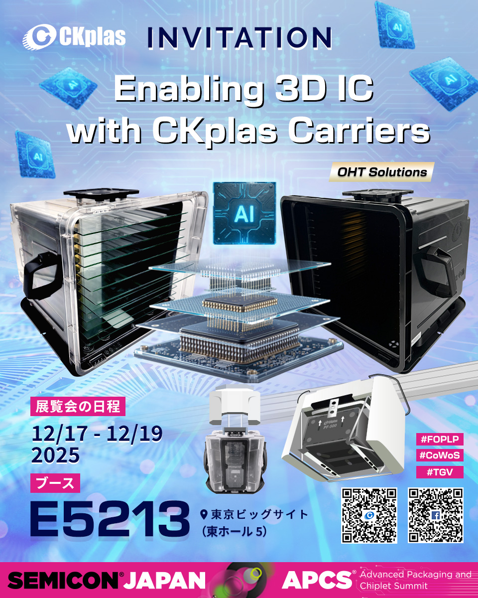 SEMICON Taiwan 2025 CKplas