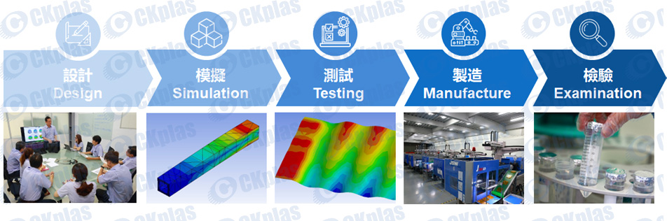 CFRP carbon fiber is a fiber that is lighter than aluminum, stronger than steel, and thinner than hair, with a carbon content of over 90%. CK Plastics deeply understands customer needs, designs and develops in sync, and continuously innovates to achieve breakthroughs. By applying core key technologies, we enhance the added value of carbon fiber composite products and improve international competitiveness.
Currently, CK Plastics' CFRP carbon fiber Reinforced Polymer are widely applied in various fields such as the semiconductor industry, green energy industry, and biomedical materials.